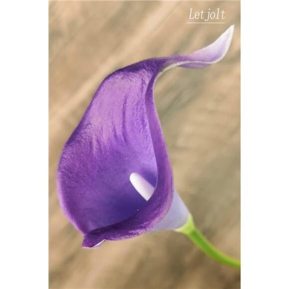Calla Lily Purple Artificial Flowers 12Pcs Table Flower Decor Faux Calla Lilies - Picture 4 of 7